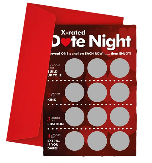Adult X-Rated Mystery Scratchy Card